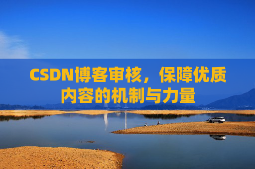 CSDN博客审核，保障优质内容的机制与力量